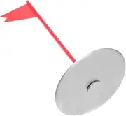 Yardwe Set Golf Hole Cup Flag Portable Practice Putting Cup for Golf Training for Holes