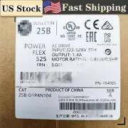 1pcs New 25B-D1P4N104 PowerFlex 525 0.4kW (0.5Hp) AC Drive AB 25BD1P4N104