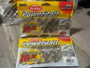 2 Packs Berkley PowerBait Soft Fishing Lures 3" Sick Fish Green Back Color