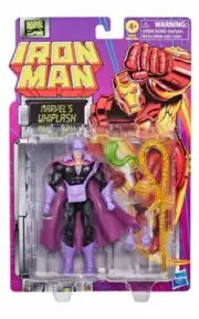 Whiplash Marvel Legends Iron Man Retro 6" Action Figure Hasbro New 2024 Classic