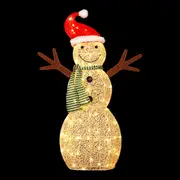 3D Snowman Shape Outdoor Christmas Lights LED Snowman 97CM