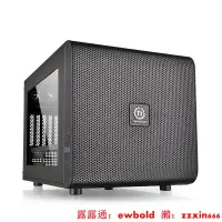 在飛比找露天拍賣優惠-電腦機殼Tt(Thermaltake)Core V21黑色水