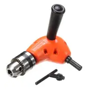 Right Angle Bend Extension 90 Degree Round Shank Extension Attachment Drill Adapter