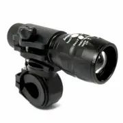 Bicycle Bike Adjustable Focus Front Light 3-modes Brightness Flashlight Torch