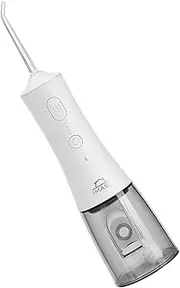 IMASS CARE Water flosser, oral irrigator Cordless portable long lasting rechargable removable detachable big water tank IPX7 waterproof