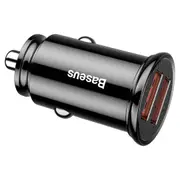 The Circular Plastic A+A 30W Dual QC3.0 Quick Car Charger