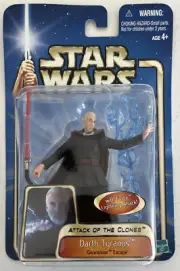 Star Wars Attack Of The Clones Darth Tyranus Action Figure, (B107)