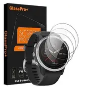 [3 PACK] Garmin Fenix 6S Tempered Glass Screen Protector Guard