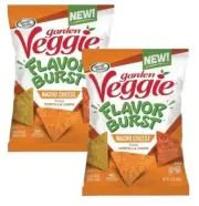 Sensible Portions Garden Veggie Flavor Burst 2 NACHO CHEESE Tortilla Chips 12 Oz