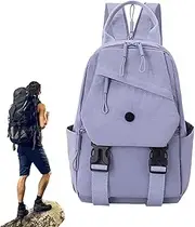 [Generic] Small Women Backpack, Student Shoulder Bag, Compact Outdoor Backpack for Studying Working, Large Capacity Waterproof Daypack