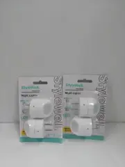 StyleWell Directional Automatic LED Dawn to Dusk White Night Light (4-Pack)