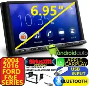 04-16 FORD F & E SERIES CARPLAY ANDROID AUTO BLUETOOTH CAR STEREO OPT. SIRIUSXM