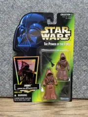 Vintage Star Wars The Power of the Force Jawas Action Figure KG