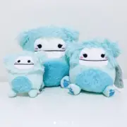 Squishmallows Bundle JOELLE Fuzzy Belly 7",5" and 3.5" Clips BNWT KellyToy
