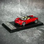 Almost Real 1/43 Pagani Huayra Roadster Diecast model Met. Red W detachable Roof