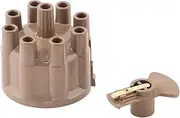 ACCEL 8330 Distributor Cap & Rotor Kit - Socket Style - Black