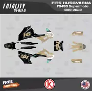 Graphics Kit for Husqvarna FS450 Supermoto 2019-2022 Fatality-Tan