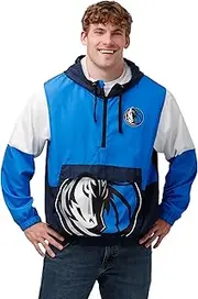 FOCO Men's NBA Team Logo Warm-up Windbreaker Jacket
