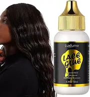 Lace Wig Adhesive Glue | 1.34oz Waterproof Wig Glue Spray for Lace Front,Quick Dry Super Hold Spray for Lace Front Wigs, Lace Wigs Tape, Hair Extensions Pluvo