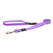 Rogz Classic Reflective Dog Safety Lead Purple - 4 Sizes