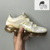 在飛比找蝦皮購物優惠-【AND.】NIKE AIR VAPORMAX 米白黃 金屬