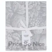 Williams Sonoma Frutta Jacquard Grey Tablecloth - 70" x 108' MSRP $190