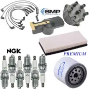 Tune Up Kit Filters Cap Wire Spark Plugs For DODGE DYNASTY V6 3.0L 1991-1993
