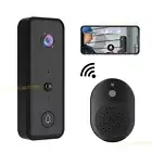 Wireless WiFi Smart Doorbell PIR Video Visual Camera Intercom Home Security Ring