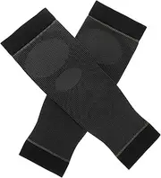 Elbow Sleeves Compression Arm Guard Padded Elbow Sleeves for Sports Breathable and Comfortable Black/grey