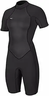 O'Neill Women's Bahia 2/1mm Back Zip Short Sleeve Spring Wetsuit