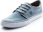 [DC Shoes] DC Mens Trase TX Skate Shoes for Men, Blue Ashes, 9D