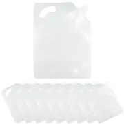 10 Pcs Food Pouch Cereal Sealed Bag Nuts Storage Bags Nozzle