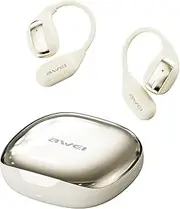 AWEI Wireless Over Ear Earbuds Bluetooth Headphones 32hrs Play Back Sport Earphones IPX4 Waterproof Over-Ear Buds with Earhooks Built-in Mic Headset for Workout Suitable for Mobile,Phones,Laptops