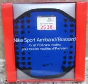 Nike Sport Armband Brassard For 1st &2nd iPod Nano Models / Blue & Black NEW!