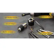 3/8 Drive Square Adapter Tap Socket Set Wear Resisting 6-1/4in 1/4-1/2in For