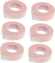 MERRYHAPY 6 Rolls Eyelash Pink Tape Eyelash Extension Tape Green Duct Tape Under Eye Patches Lint Lash Pads Green Tape Makeup Tape Eyelash Extension Supply Eyelash Tape Eyeshadow Tape