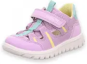 [Superfit] Girls' Sport7 Mini Trainers, Purple Yellow 8500, 11 AU