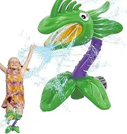 Kids Sprinkler - Turtle Water Sprinkler, Flower Spray Toy | Rotating Turtle Cannibal Flower Kids Sprinkler Toy, Outdoor Garden Pool Toy for Splashing Fun Summer Water Activities for Backyard