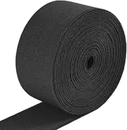 Jalan 6 Metres Elastic Band 50 mm Wide, Black