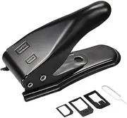 LeeQinersw Sim Card Cutter with Adapters and Eject Pin,Sim Card Tool Lightweight Nano and Micro Cutter 2 in 1 for Phone Maintenance