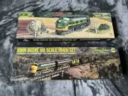 1998 Atheann John Deere HO Scale Train Set 75th Anniversary Model D Tractors/+SS