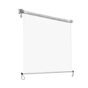 Outdoor Blind Roll Down Awning Canopy Shade Retractable Window 1.4X2.4M