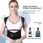 Women/Men Adjustable Posture Corrector Low Back Support Shoulder Brace Belt 2024
