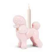 Poodle Taper Candle Holder