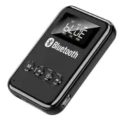 USB Bluetooth 5.0 Transmitter Receiver 2in1 Wireless Audio Aux Car Adapter