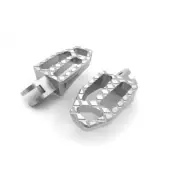 Ducabike Ducati Scrambler CNC Rider Foot Pegs - Silver