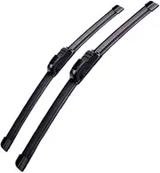 Front Wiper Blades Brushes Cutter Accessories U J Hook For 2013 2014 2015 2016 2017 2018 2019(Right Hand Drive Car)