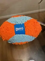 New Chuckit!-Indoor Fumbler Football Indoor Safe Dog Fetch Toy Durable Plush