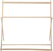 Wooden Knitting Machine, DIY Hand Knitting Weaving Machine, Blanket Loom, Hand Knitting Loom, Adjustable Bracket Tapestry Wool Knitting Tool for Kids Girls
