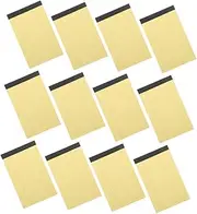 WEKADRIN Minimalist Design Note Pads 12 Pack Legal Pads Lined Note Paper Portable Notepads for Students Teachers Lawyers